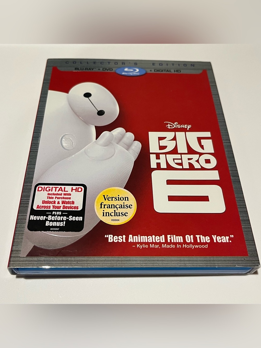 📀 3/$15 or 4/$20 📀 Big Hero 6 Bluray Collector's Edition